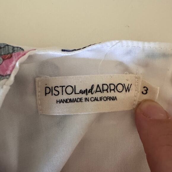 Pistol and Arrow Handmade Disney Print Magic Kingdom Dress Size 3 - Picture 2 of 8